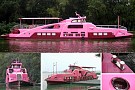 Яхта моторная Антей индивидуальной постройки - общий вид Яхта моторная Антей индивидуальной постройки - общий вид